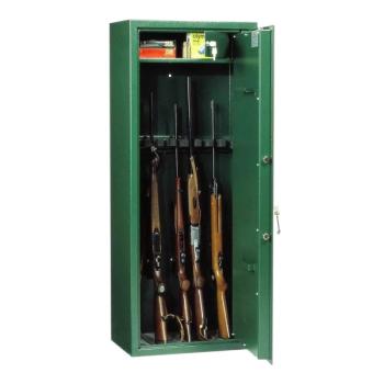 Rottner Munitionsschrank Waffenschrank WF150 E9 Doppelbartschloss grün T05275